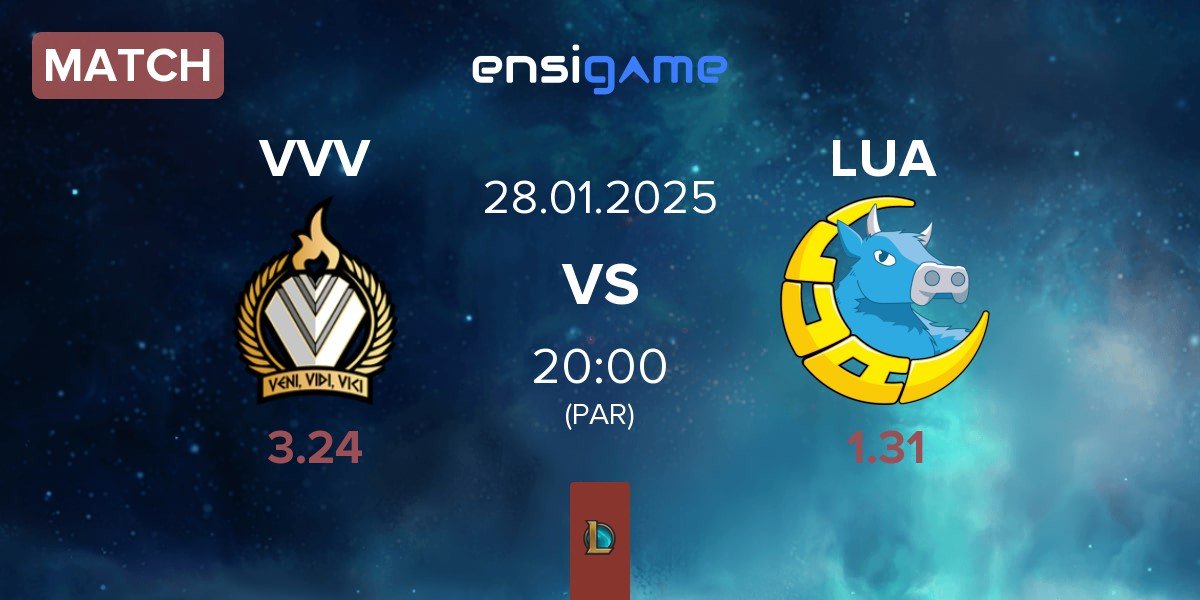 Match Veni Vidi Vici VVV vs LUA Gaming LUA | 28.01