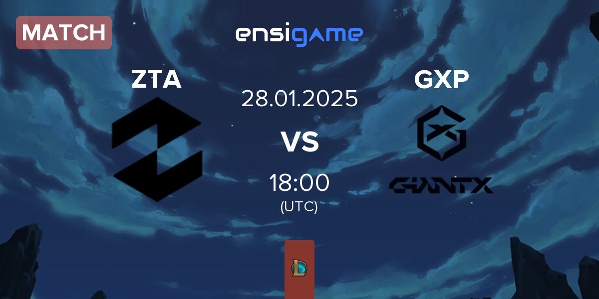 Match ZETA ZTA vs GIANTX Academy GXP | 28.01