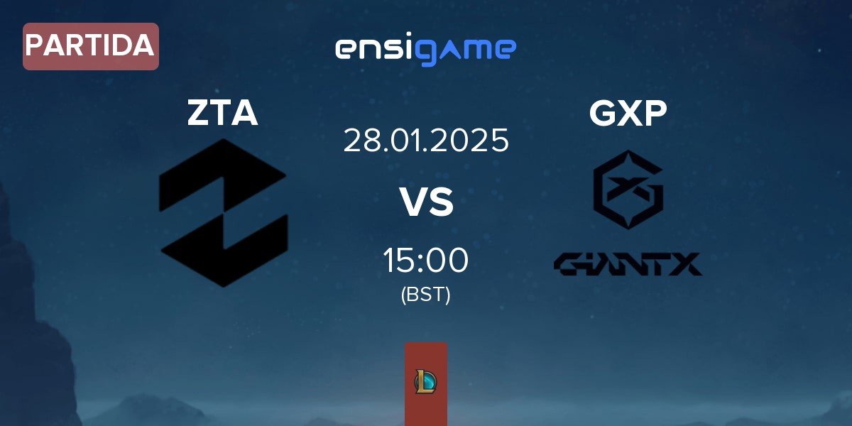 Partida ZETA ZTA vs GIANTX Academy GXP | 28.01