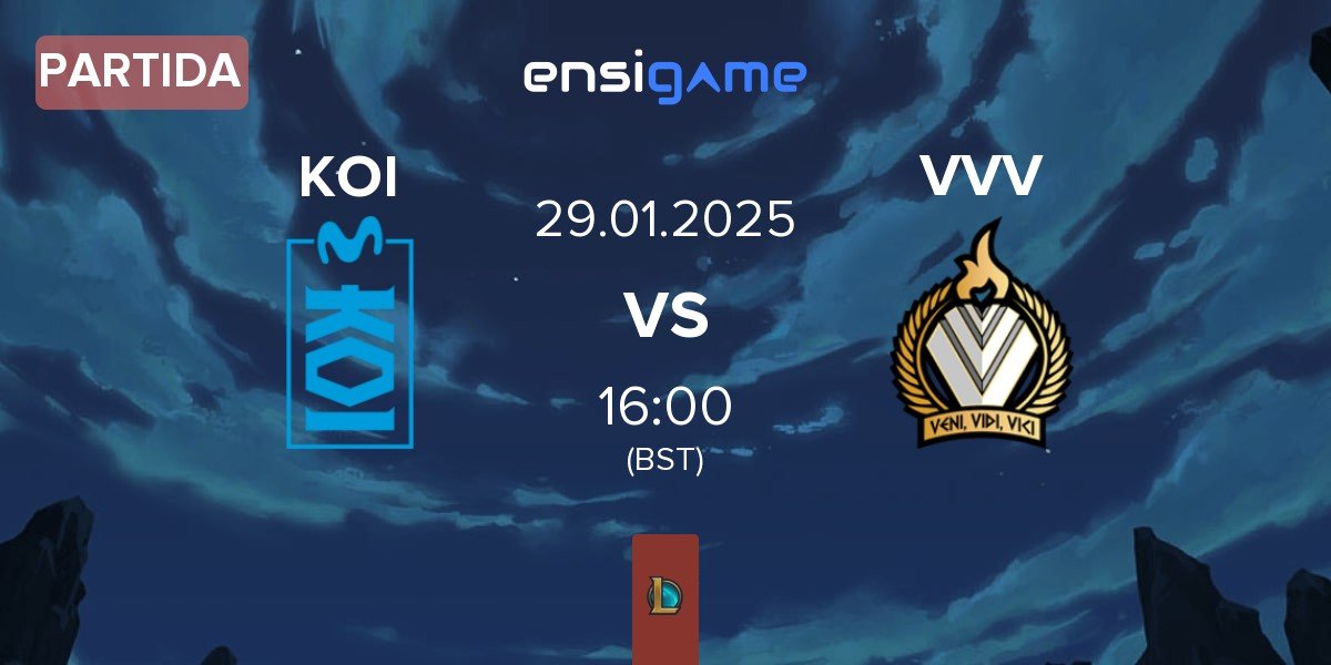 Partida Movistar KOI Academy KOI vs Veni Vidi Vici VVV | 29.01