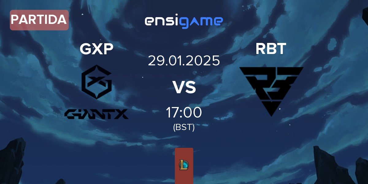 Partida GIANTX Academy GXP vs Ramboot Club RBT | 29.01