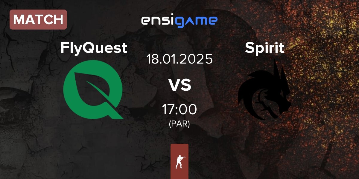 Match FlyQuest vs Team Spirit Spirit | 18.01