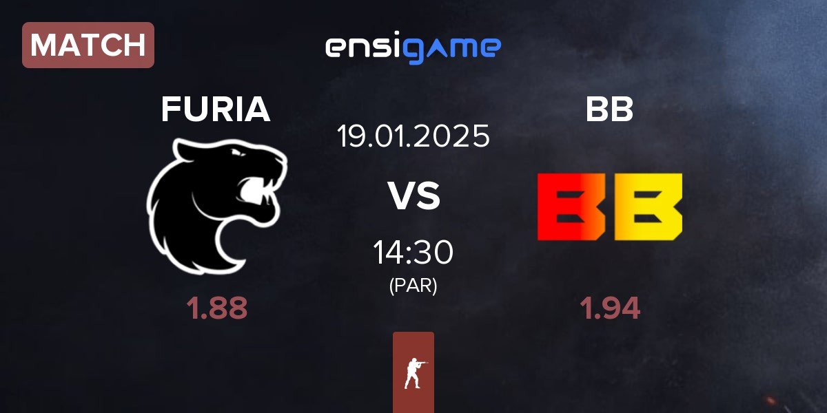 Match FURIA Esports FURIA vs BetBoom BB | 19.01