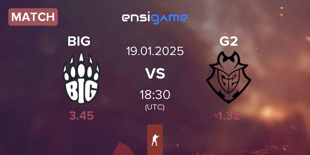 Match BIG vs G2 Esports G2 | 19.01