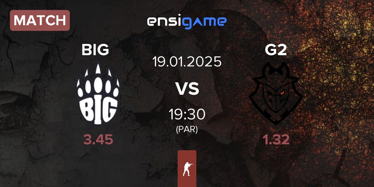 Match BIG vs G2 Esports G2 | 19.01