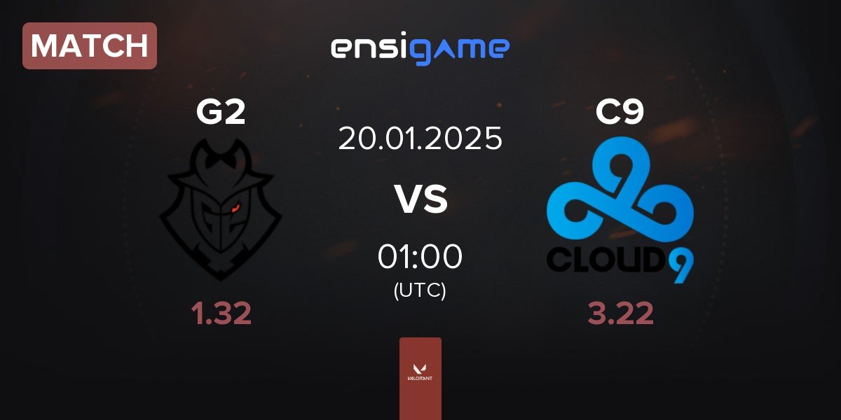 Match G2 Esports G2 vs Cloud9 C9 | 20.01