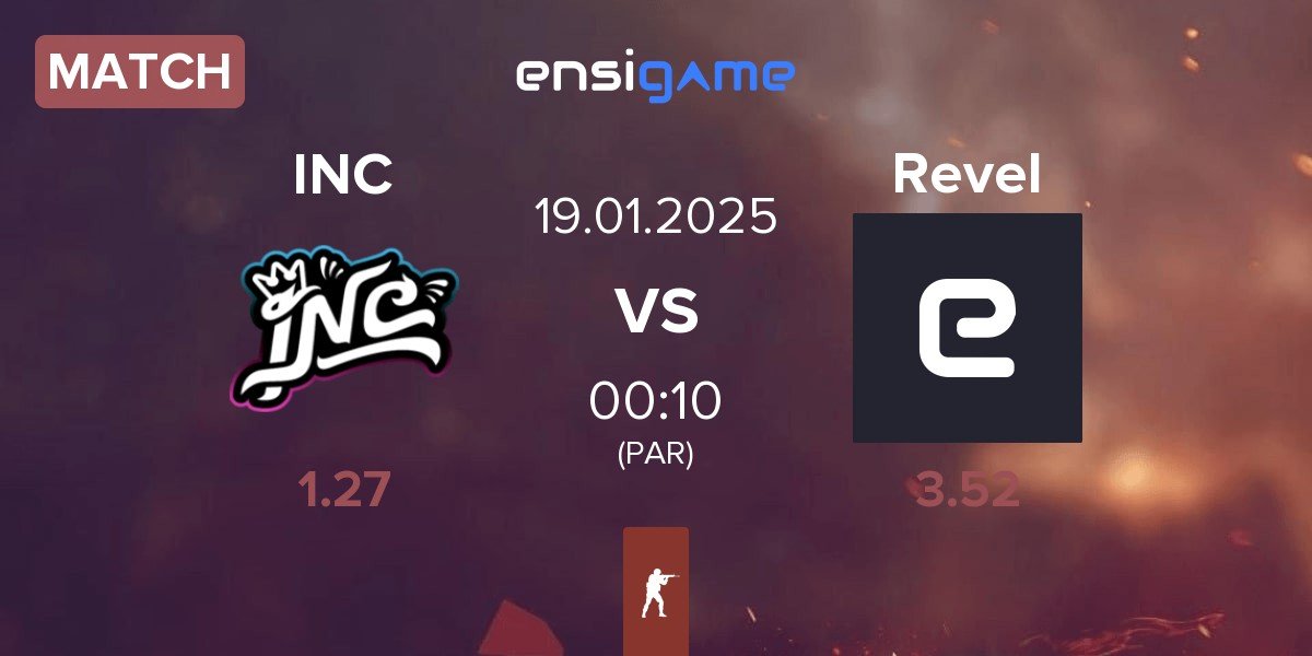 Match InControl INC vs Revel | 19.01