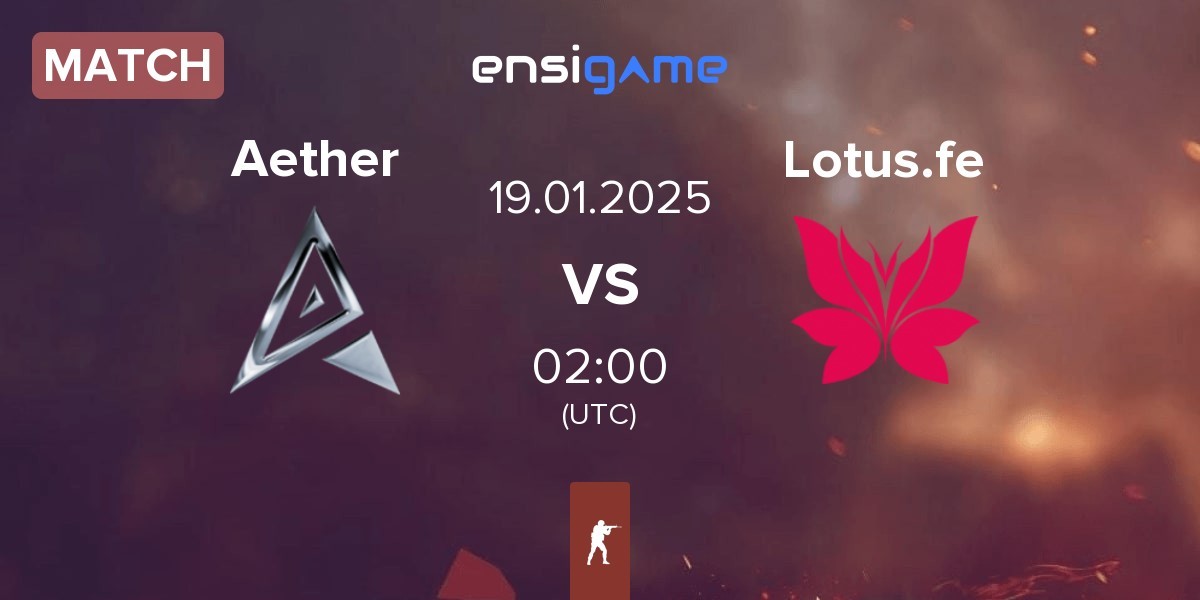 Match Team Aether Aether vs Lotus FE Lotus.fe | 19.01