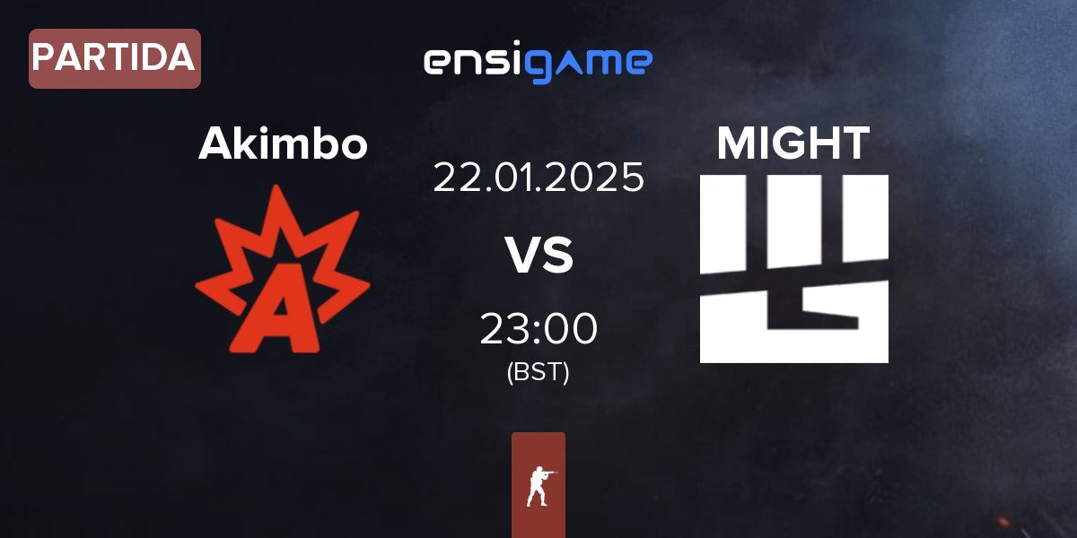 Partida Akimbo Esports Akimbo vs MIGHT | 22.01