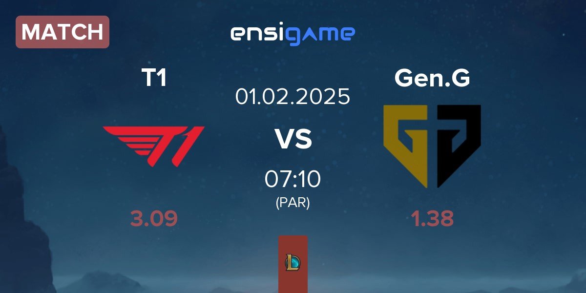 Match T1 vs Gen.G Esports Gen.G | 01.02