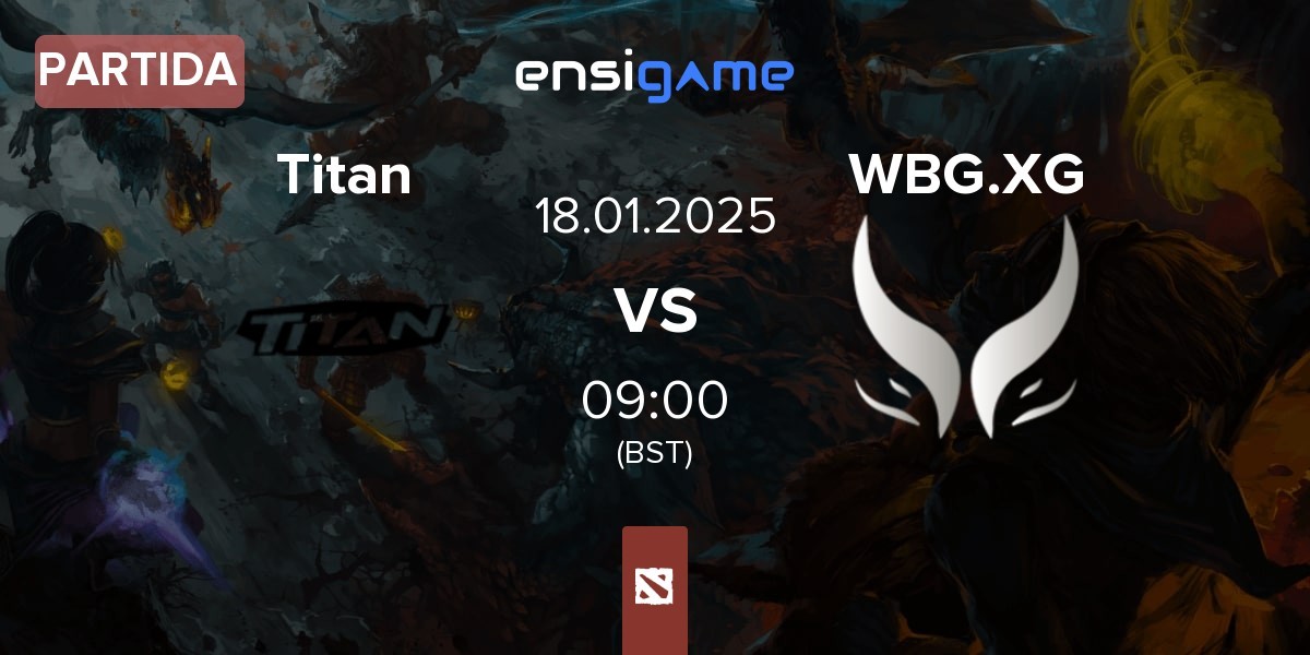 Partida Titan vs Xtreme Gaming WBG.XG | 18.01