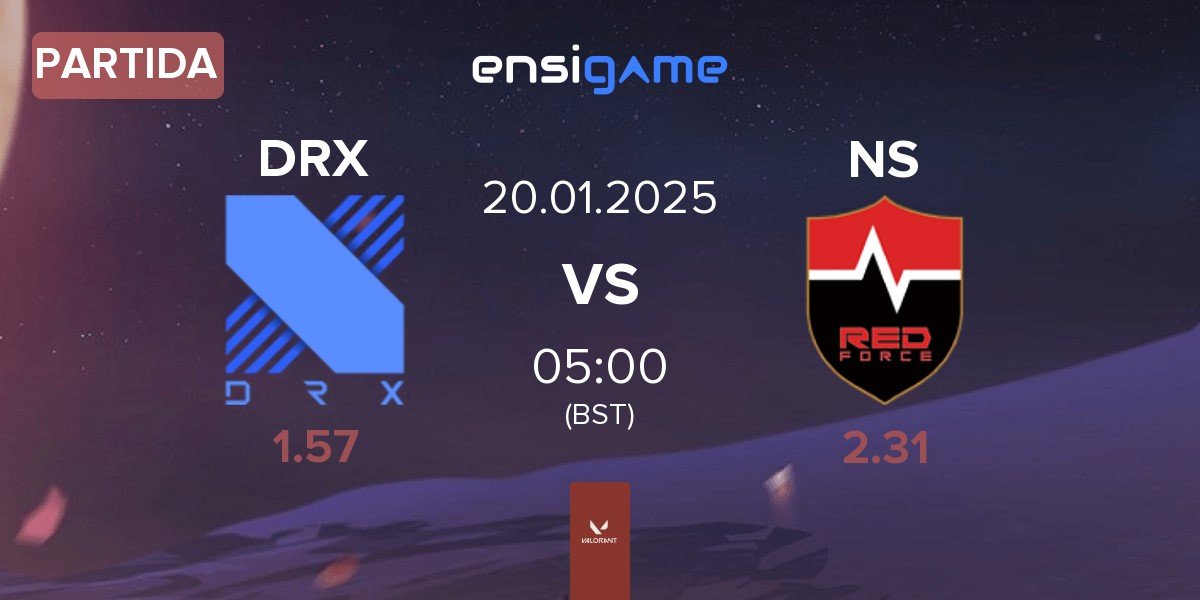 Partida DRX vs Nongshim RedForce NS | 20.01