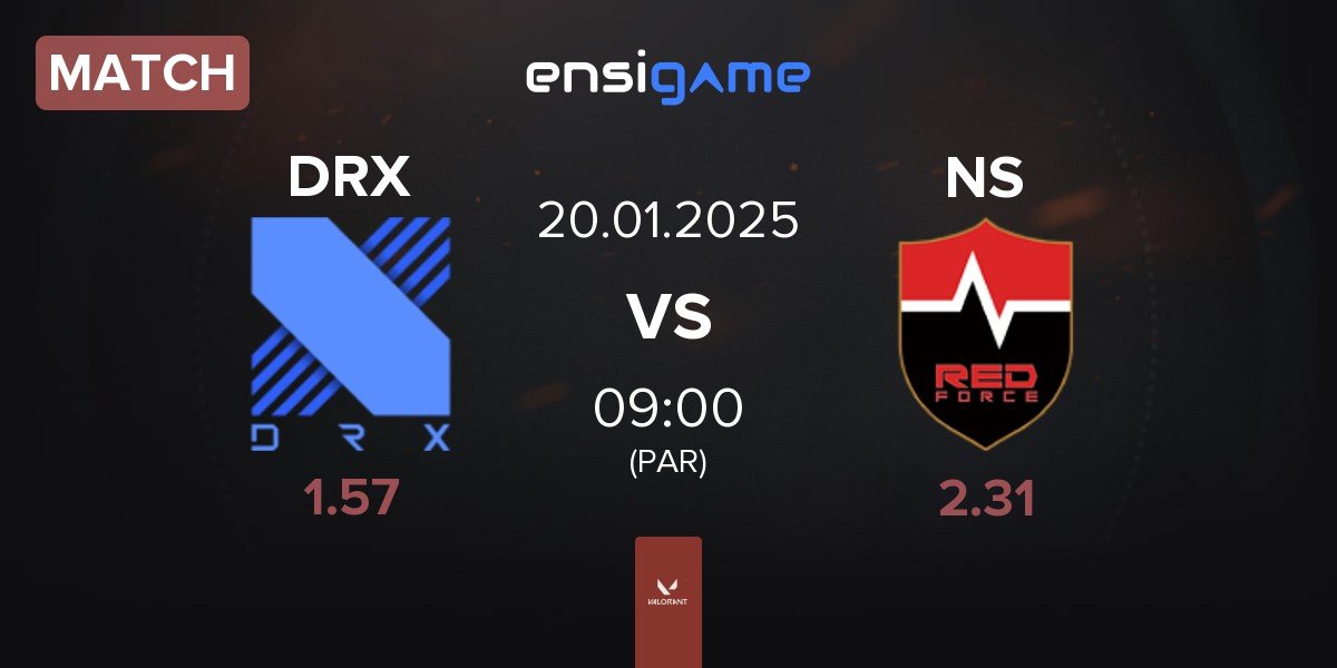 Match DRX vs Nongshim RedForce NS | 20.01