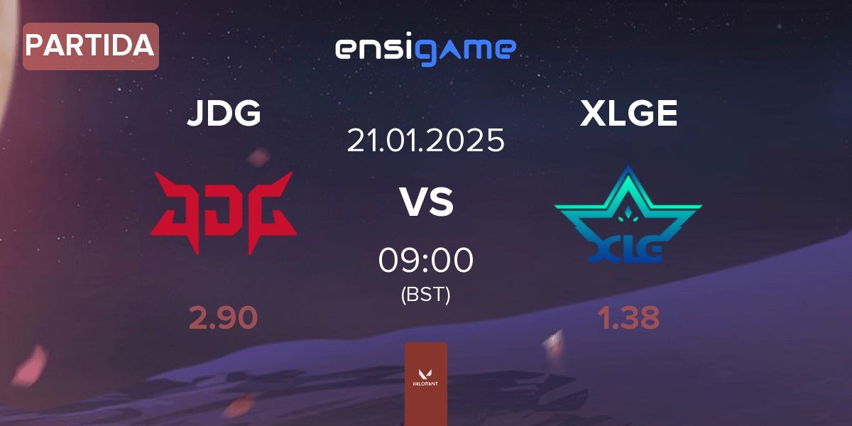 Partida JD Gaming JDG vs XLG Esports XLGE | 21.01