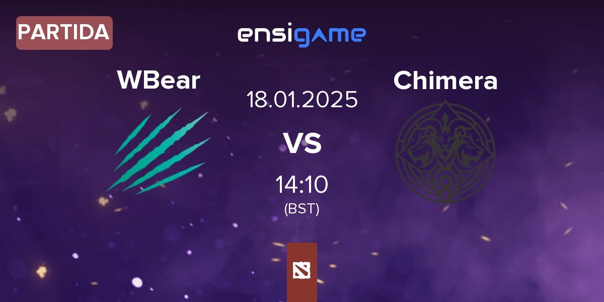 Partida Winter Bear WBear vs Chimera Esports Chimera | 18.01