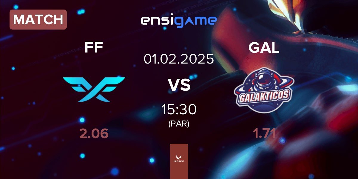 Match Fire Flux Esports FF vs Galakticos GAL | 01.02