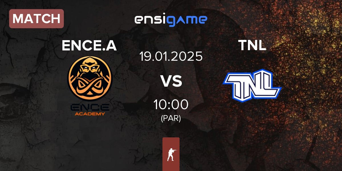 Match ENCE Academy ENCE.A vs TEAM NEXT LEVEL TNL | 19.01