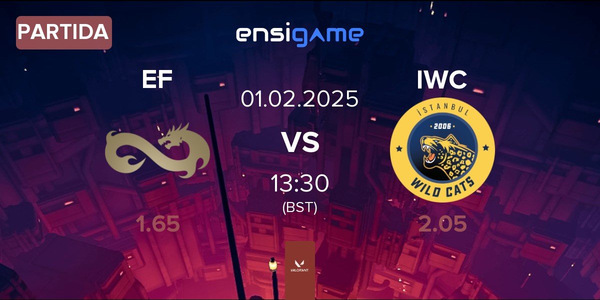 Partida Eternal Fire EF vs Istanbul Wildcats IWC | 01.02