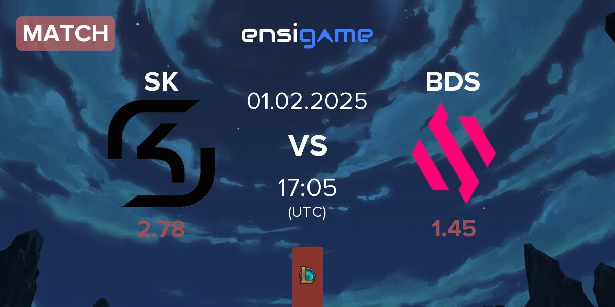 Match SK Gaming SK vs Team BDS BDS | 01.02