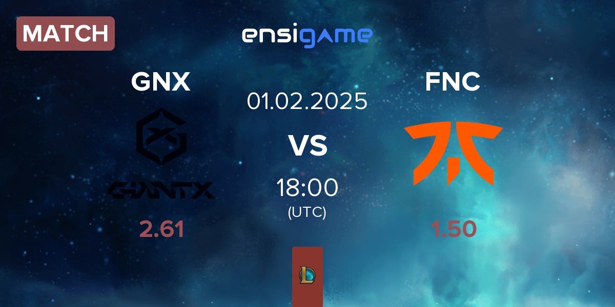 Match GIANTX GNX vs Fnatic FNC | 01.02