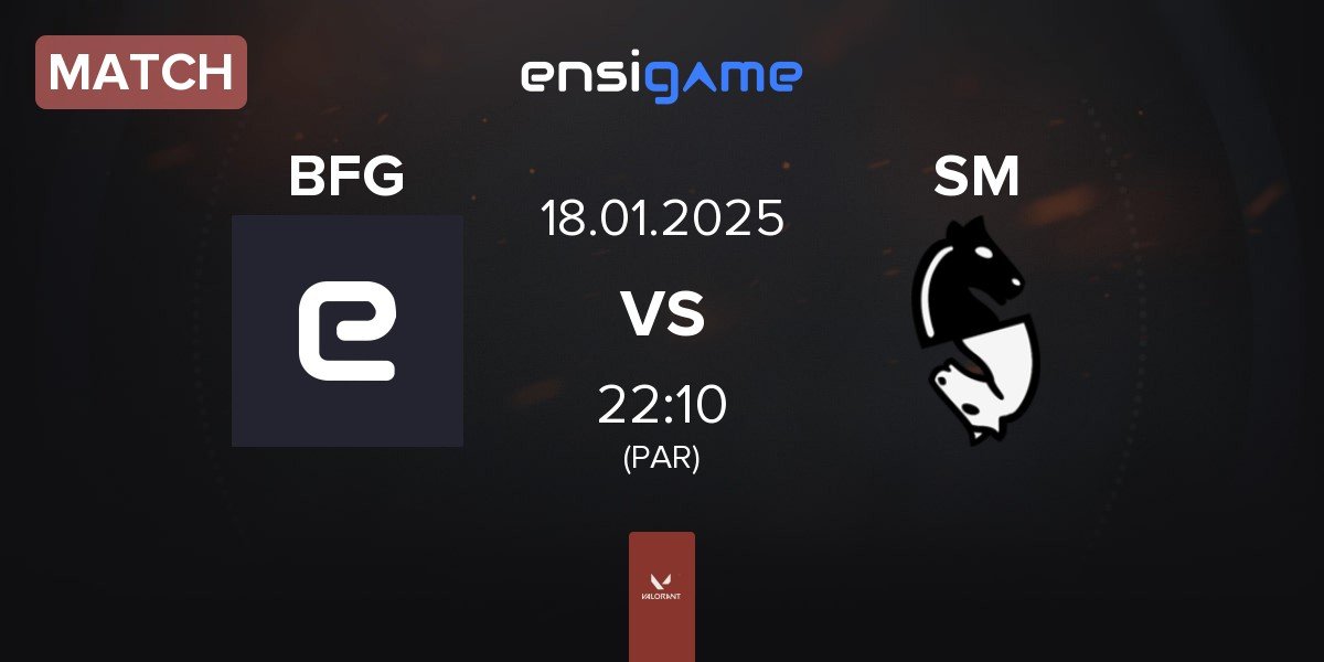 Match Bitfix Gaming BFG vs Szach Mat SM | 18.01