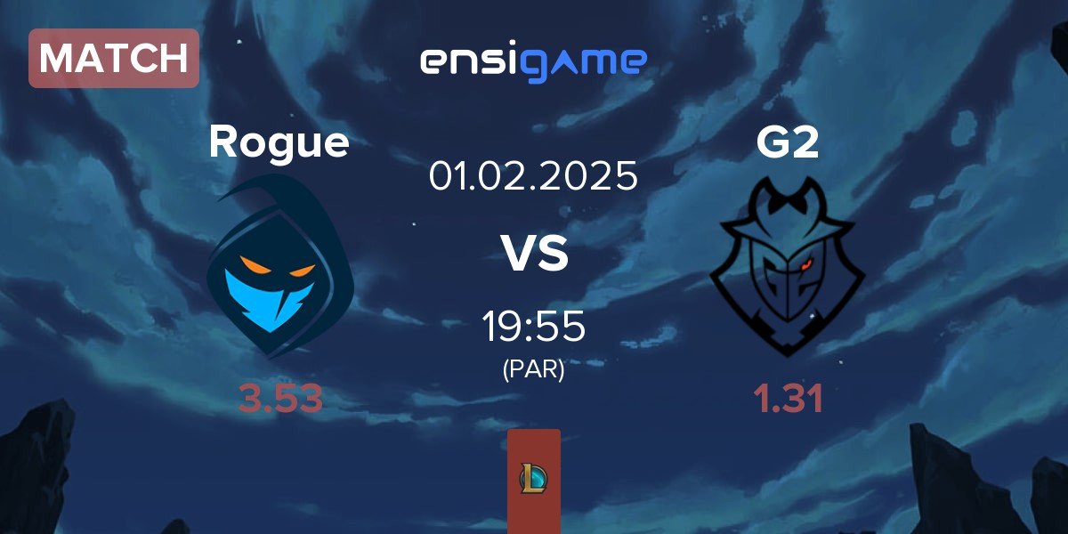 Match Rogue vs G2 Esports G2 | 01.02