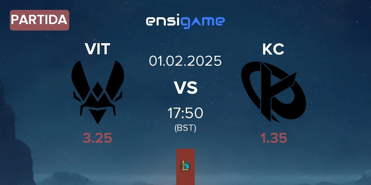 Partida Team Vitality VIT vs Karmine Corp KC | 01.02