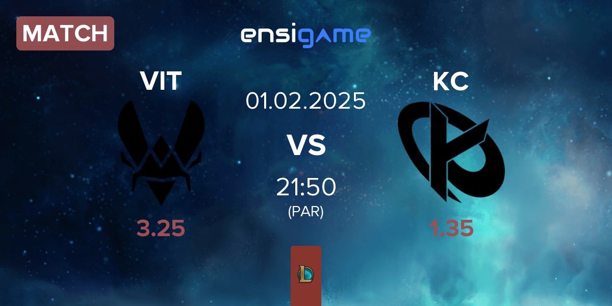 Match Team Vitality VIT vs Karmine Corp KC | 01.02