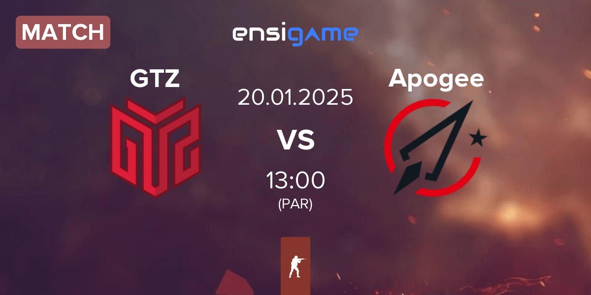 Match GTZ Esports GTZ vs Apogee | 20.01