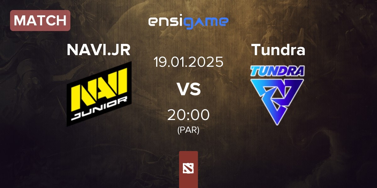 Match Navi Junior NAVI.JR vs Tundra Esports Tundra | 19.01