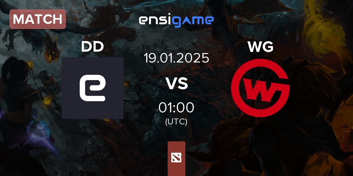 Match Dead Denasty DD vs Wildcard Gaming WG | 19.01