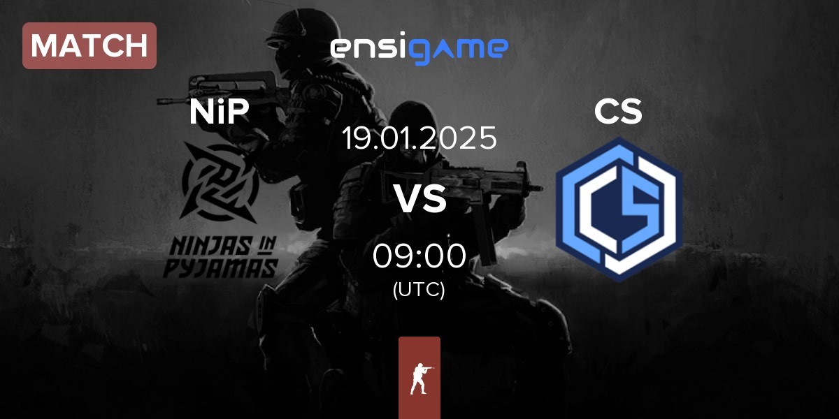 Match Ninjas in Pyjamas NiP vs CYBERSHOKE Esports CS | 19.01