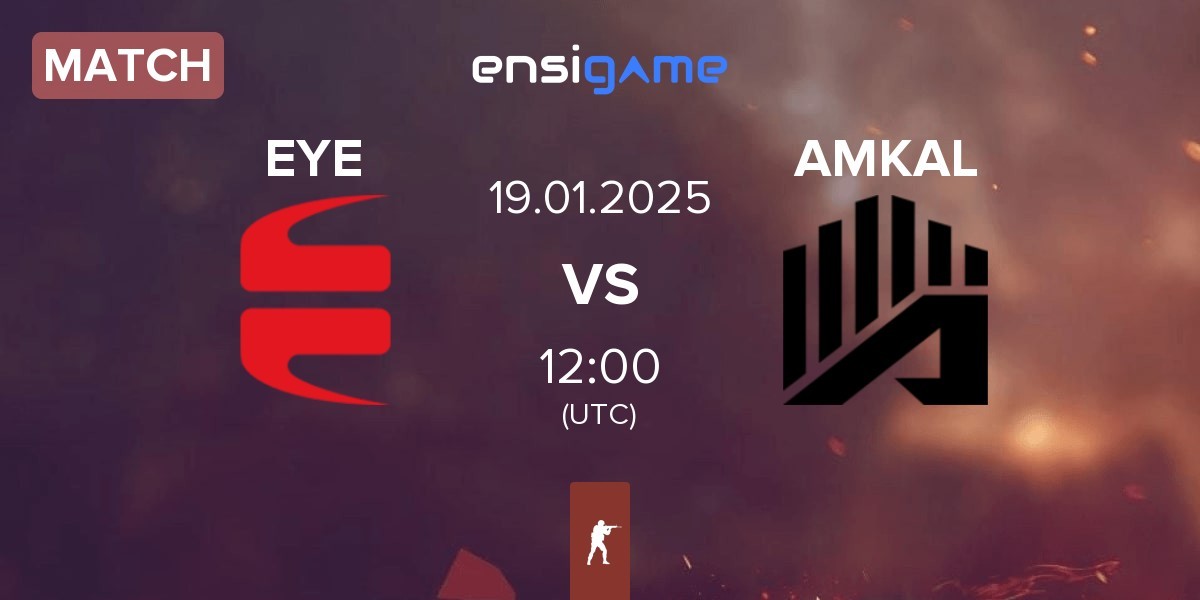 Match EYEBALLERS EYE vs AMKAL | 19.01