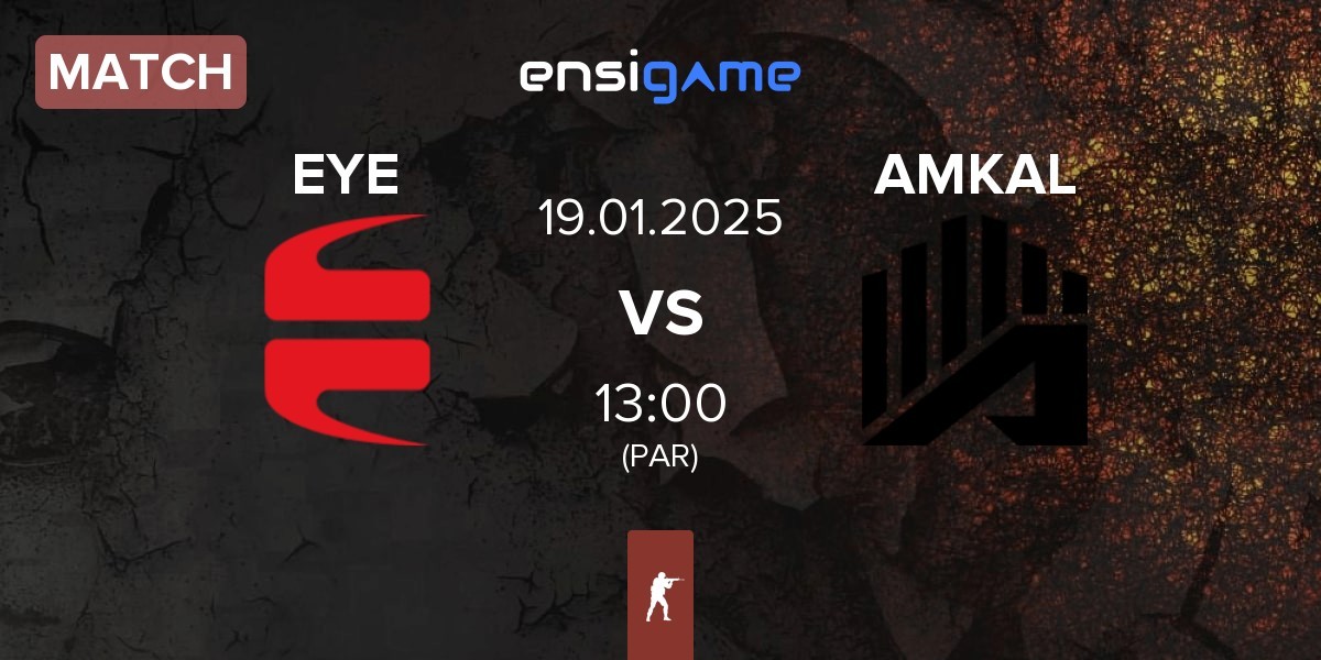 Match EYEBALLERS EYE vs AMKAL | 19.01