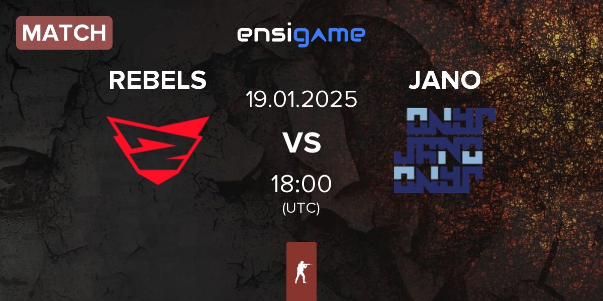 Match Rebels Gaming REBELS vs JANO Esports JANO | 19.01