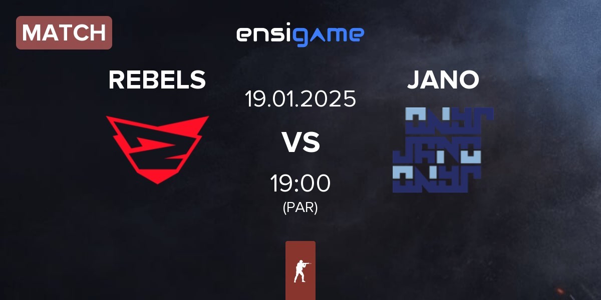 Match Rebels Gaming REBELS vs JANO Esports JANO | 19.01