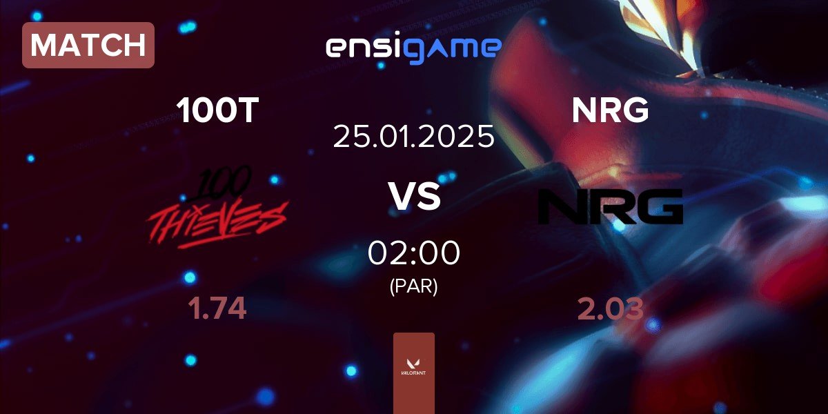 Match 100 Thieves 100T vs NRG | 25.01