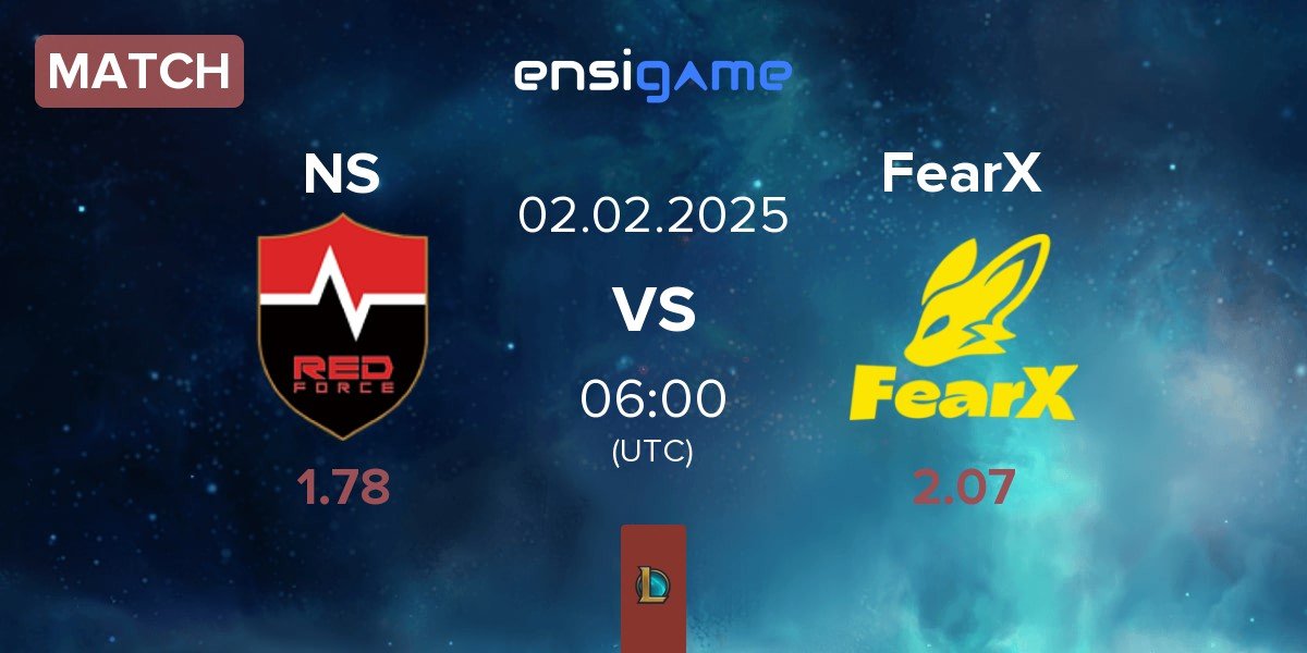 Match Nongshim RedForce NS vs BNK FearX FearX | 02.02