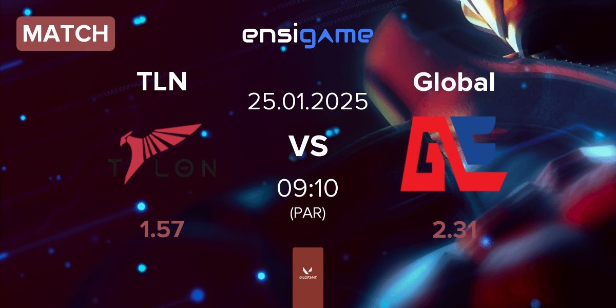 Match Talon Esports TLN vs Global Esports Global | 25.01