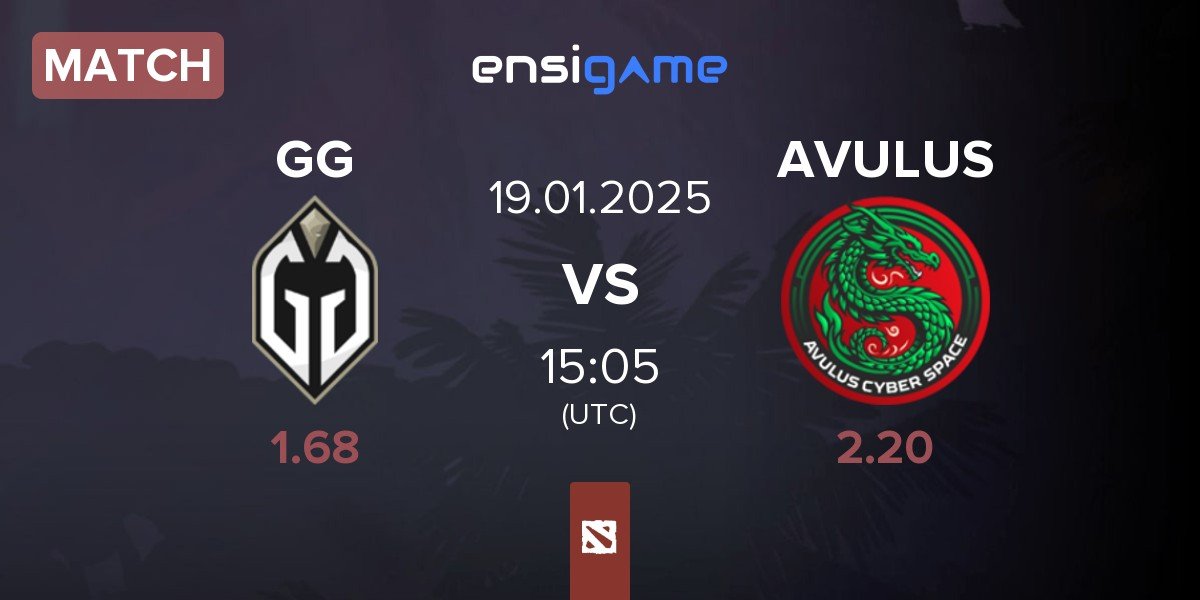 Match Gaimin Gladiators GG vs AVULUS | 19.01