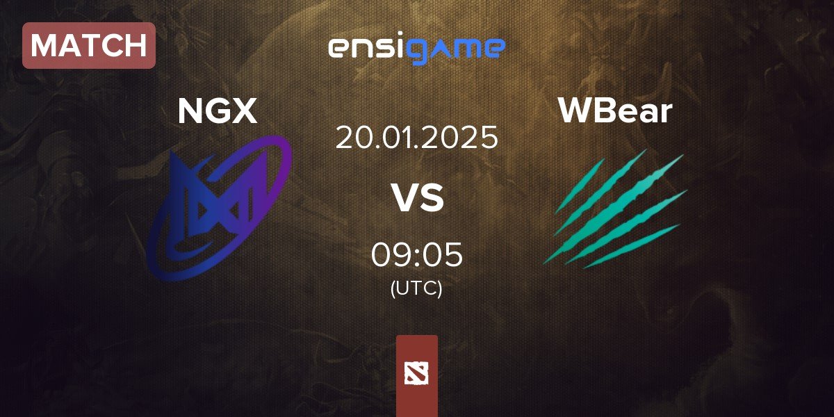 Match Nigma Galaxy NGX vs Winter Bear WBear | 20.01