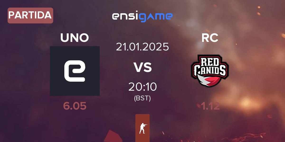 Partida UNO MILLE UNO vs Red Canids RC | 21.01