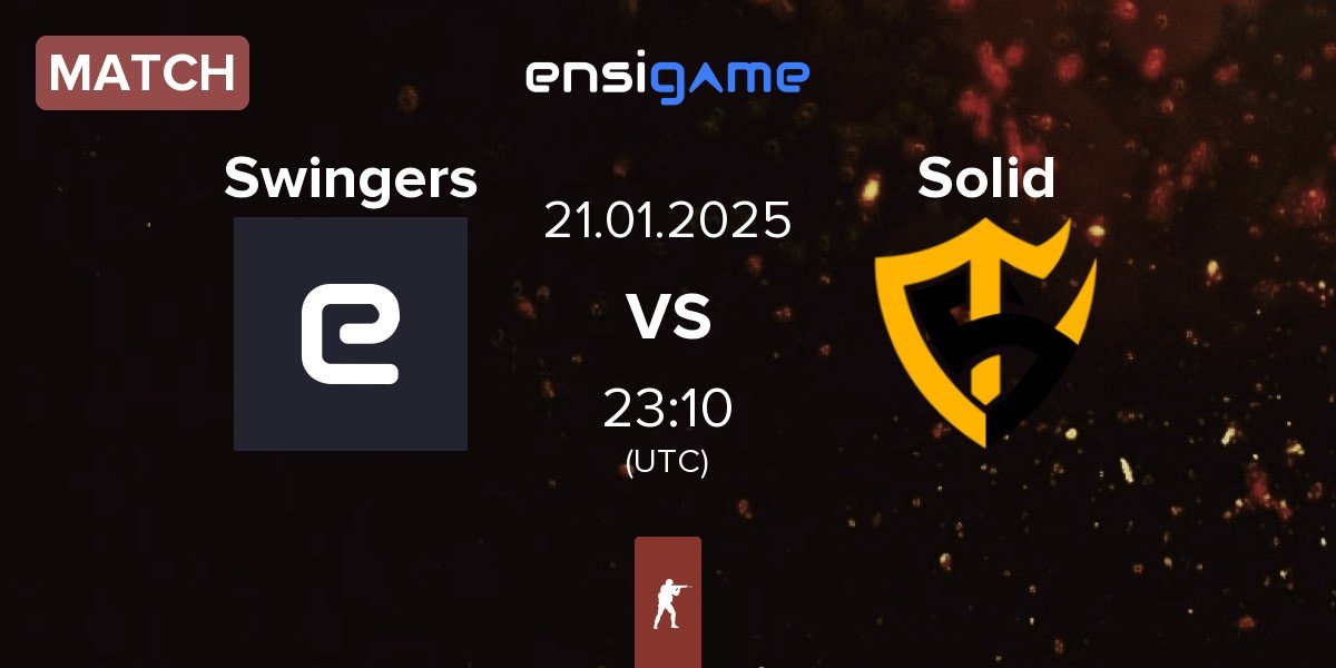 Match Swingers vs Team Solid Solid | 21.01