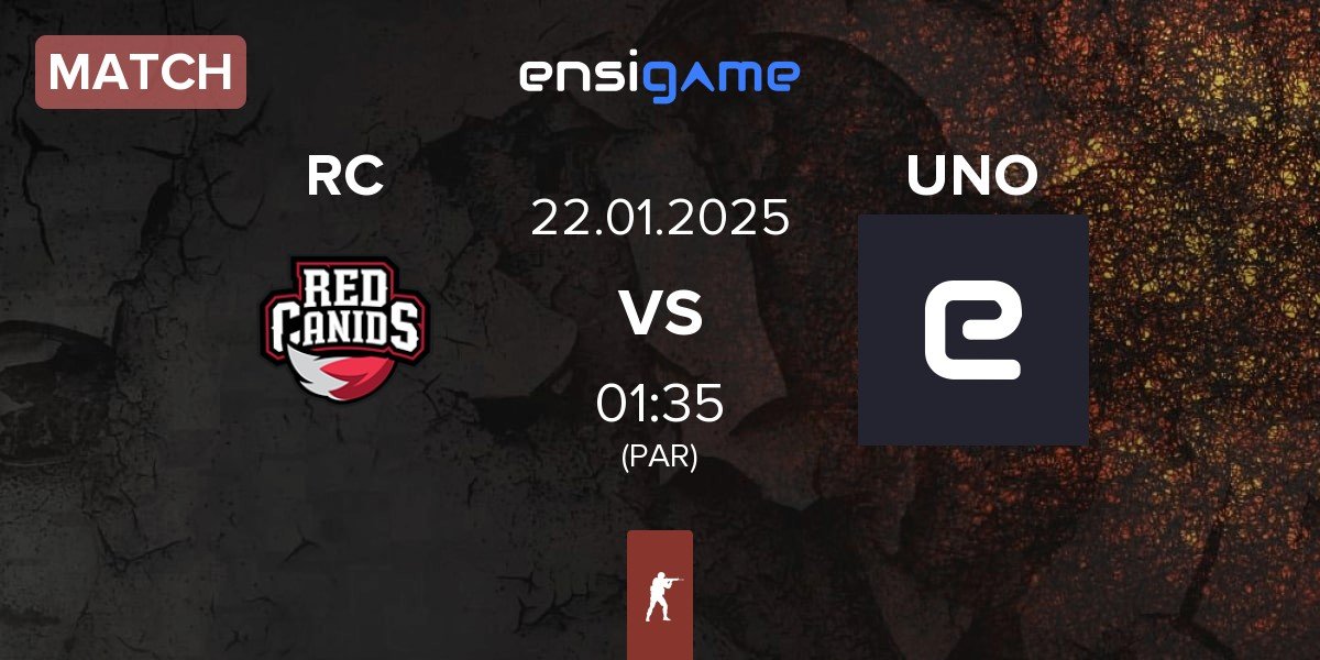 Match Red Canids RC vs UNO MILLE UNO | 22.01