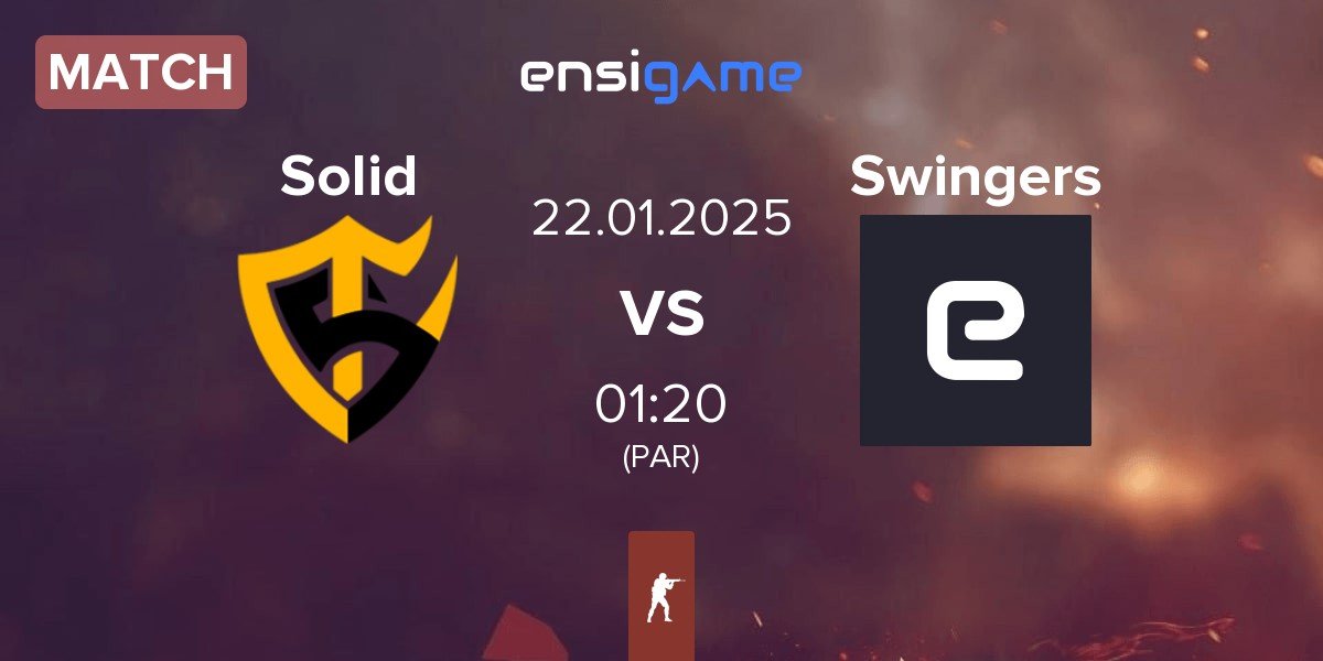 Match Team Solid Solid vs Swingers | 22.01