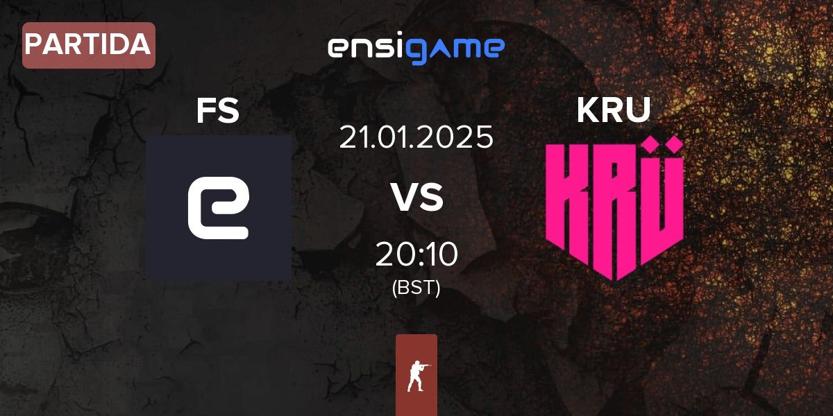 Partida Floripa Stars FS vs KRU Esport KRU | 21.01