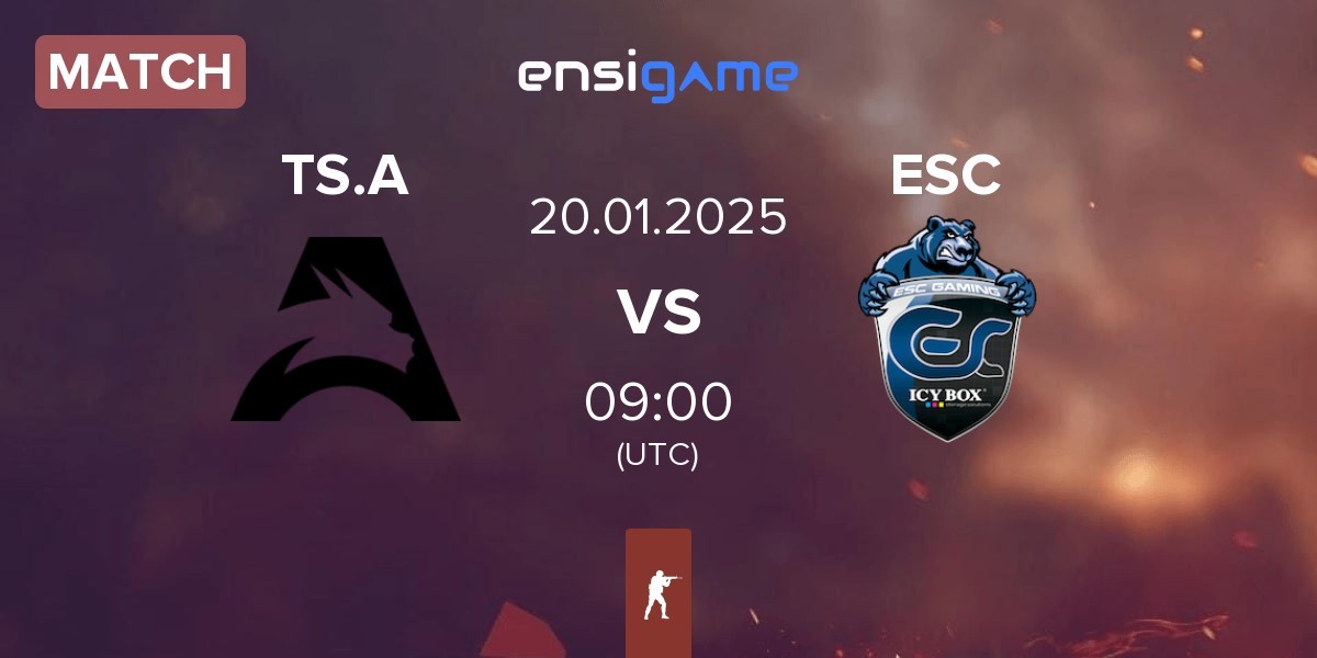 Match Team Spirit Academy TS.A vs ESC Gaming ESC | 20.01