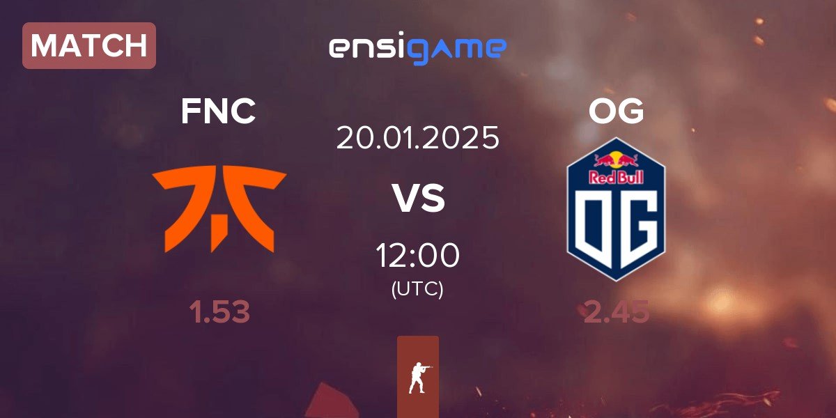 Match Fnatic FNC vs OG Gaming OG | 20.01