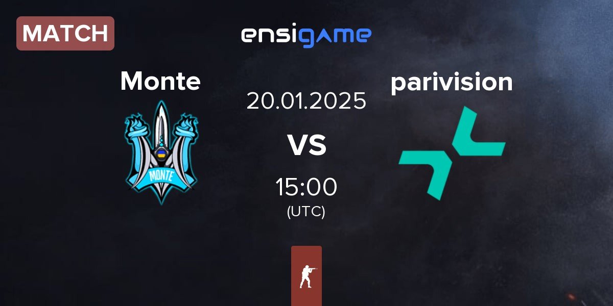 Match Monte vs PARIVISION parivision | 20.01