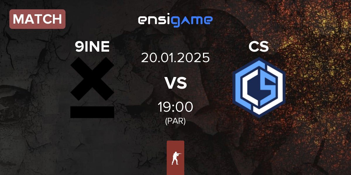 Match 9INE vs CYBERSHOKE Esports CS | 20.01